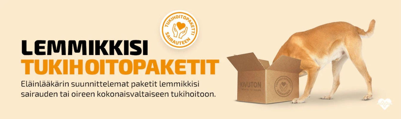 Lemmikkisi tukihoitopaketit