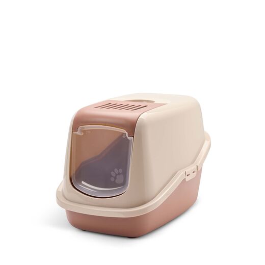 Savic Nestor Katettu Hiekkalaatikko Champagne Rose Tuscan Red