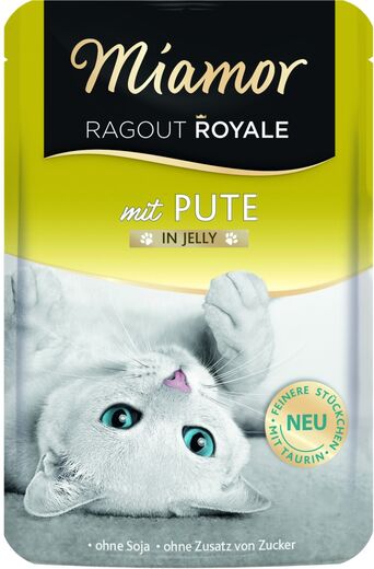Miamor Ragout Royale in Jelly kalkkuna kissalle 22 x 100 g