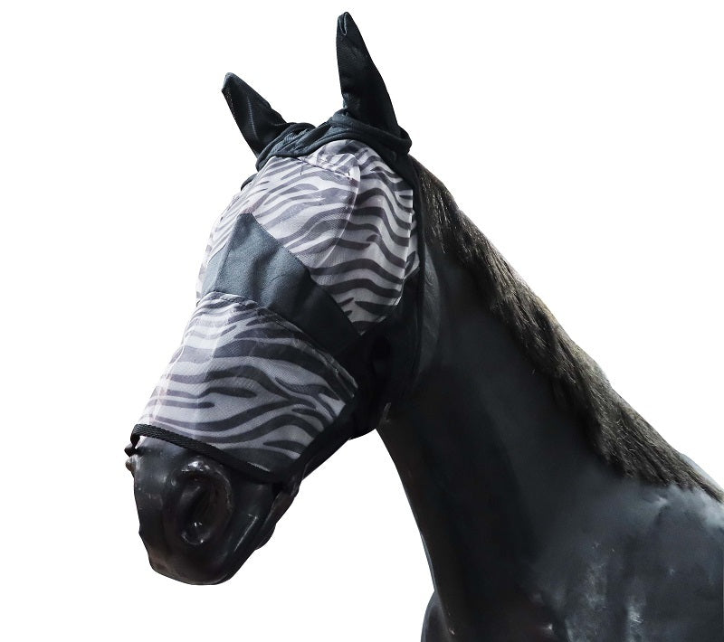 Wahlsten moskiittopäähuppu Zebra, turpasuoja & korvahuput COB