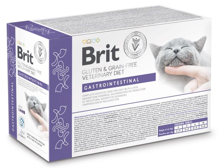 Brit Pouch Gastrointestinal with Lamb kissalle 12 x 85 g