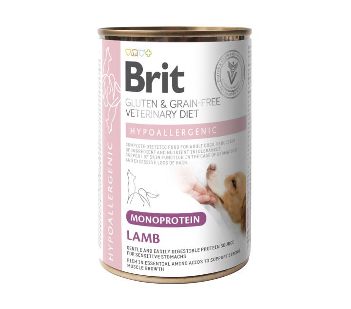 Brit Hypoallergenic Lamb koiralle 400 g MAISTELUPAKKAUS
