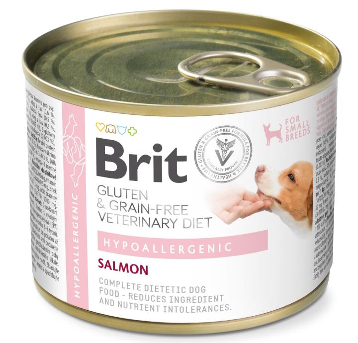 Brit Hypoallergenic Salmon koiralle 6 x 200 g