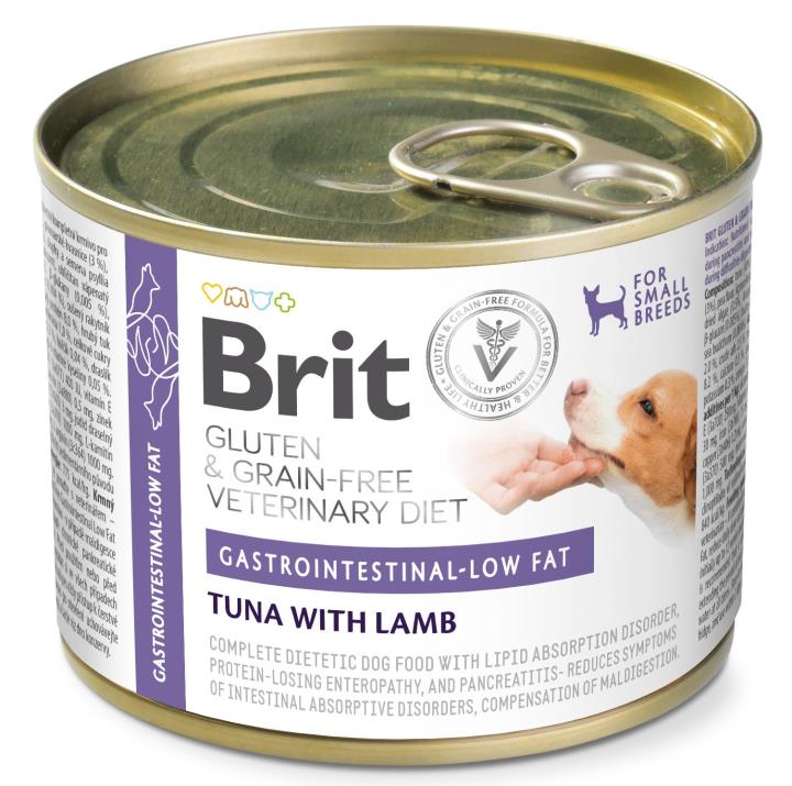 Brit Gastrointestinal-Low Fat Tuna with Lamb koiralle 6 x 200 g