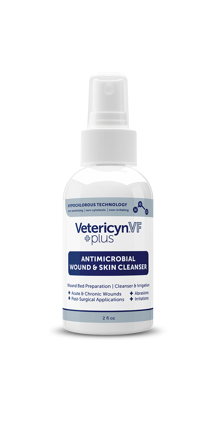 Vetericyn VF+ Antimicrobial Wound & Skin Cleanser 55 ml
