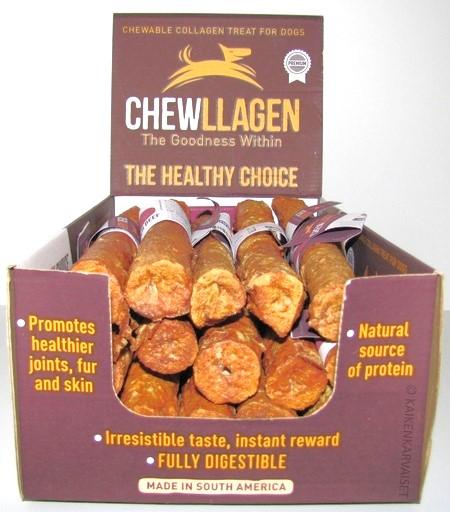 Chewllagen naudanmakuinen pururulla 25 cm