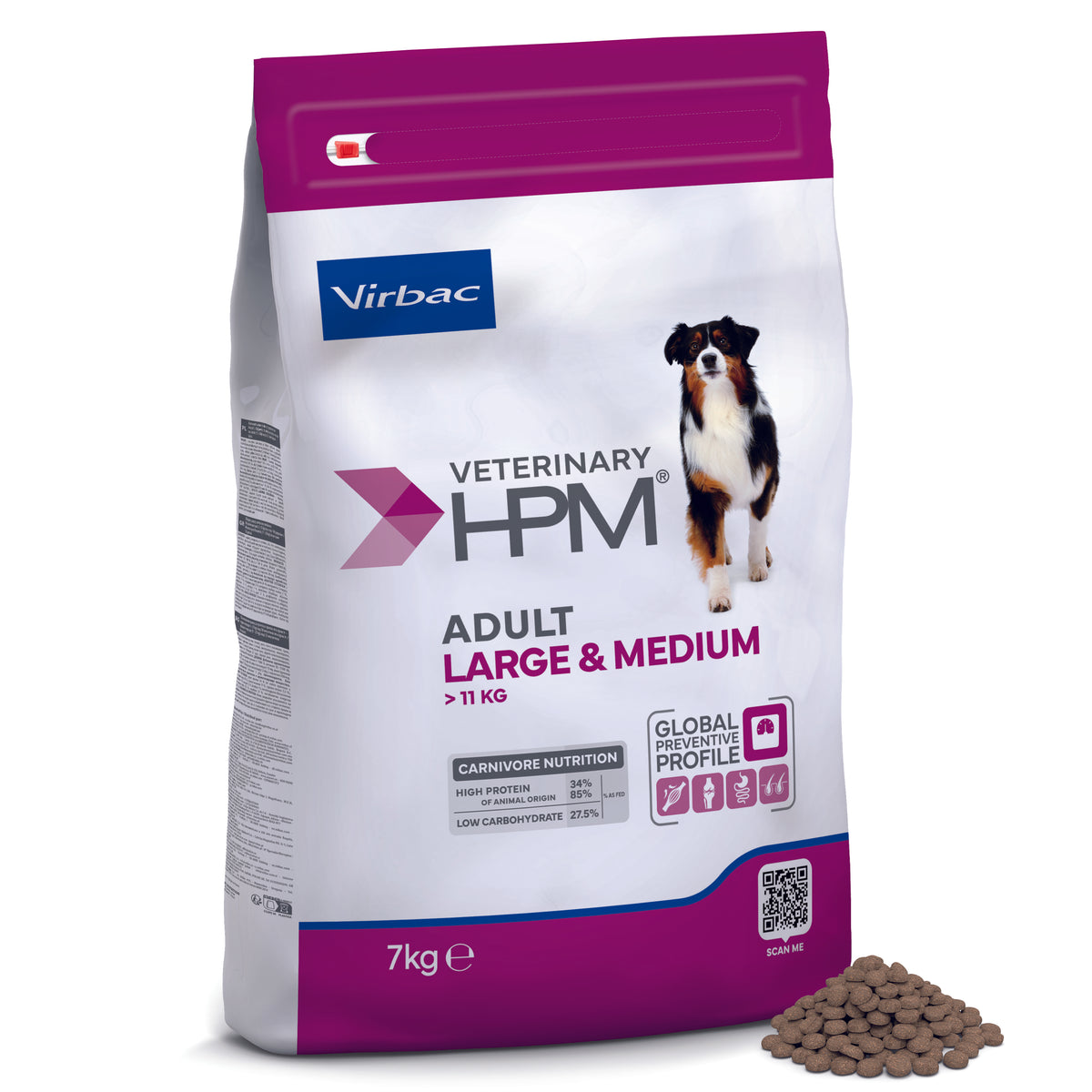 Virbac Adult Large & Medium koiralle 7 kg