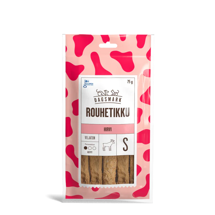Dagsmark Rouhetikku Hirvi S 75 g