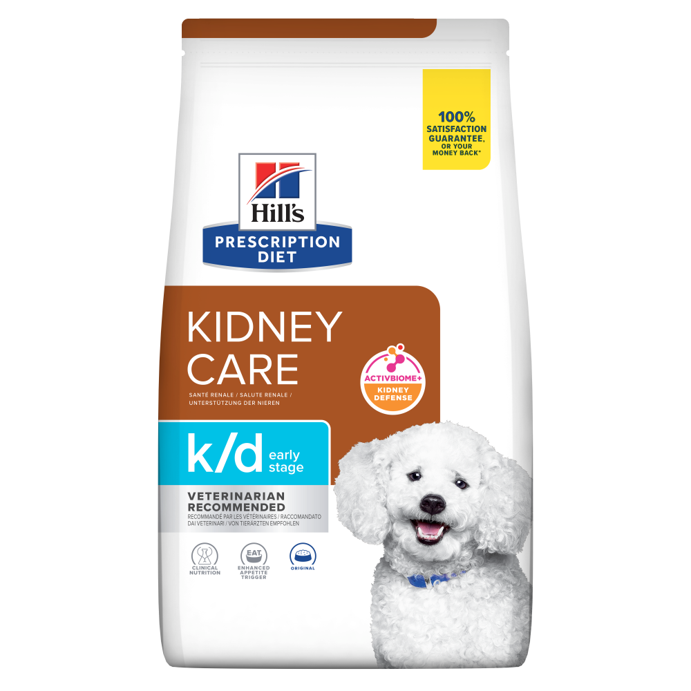 Hill's k/d Early Stage Kidney Care ActivBiome+ Kidney Defense koiralle 12 kg