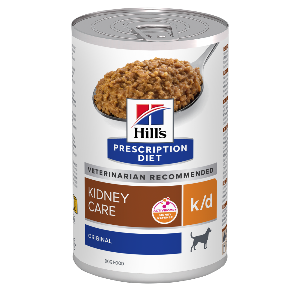 Hill's k/d Kidney Care ActivBiome+ Kidney Defense koiralle 12 x 350 g