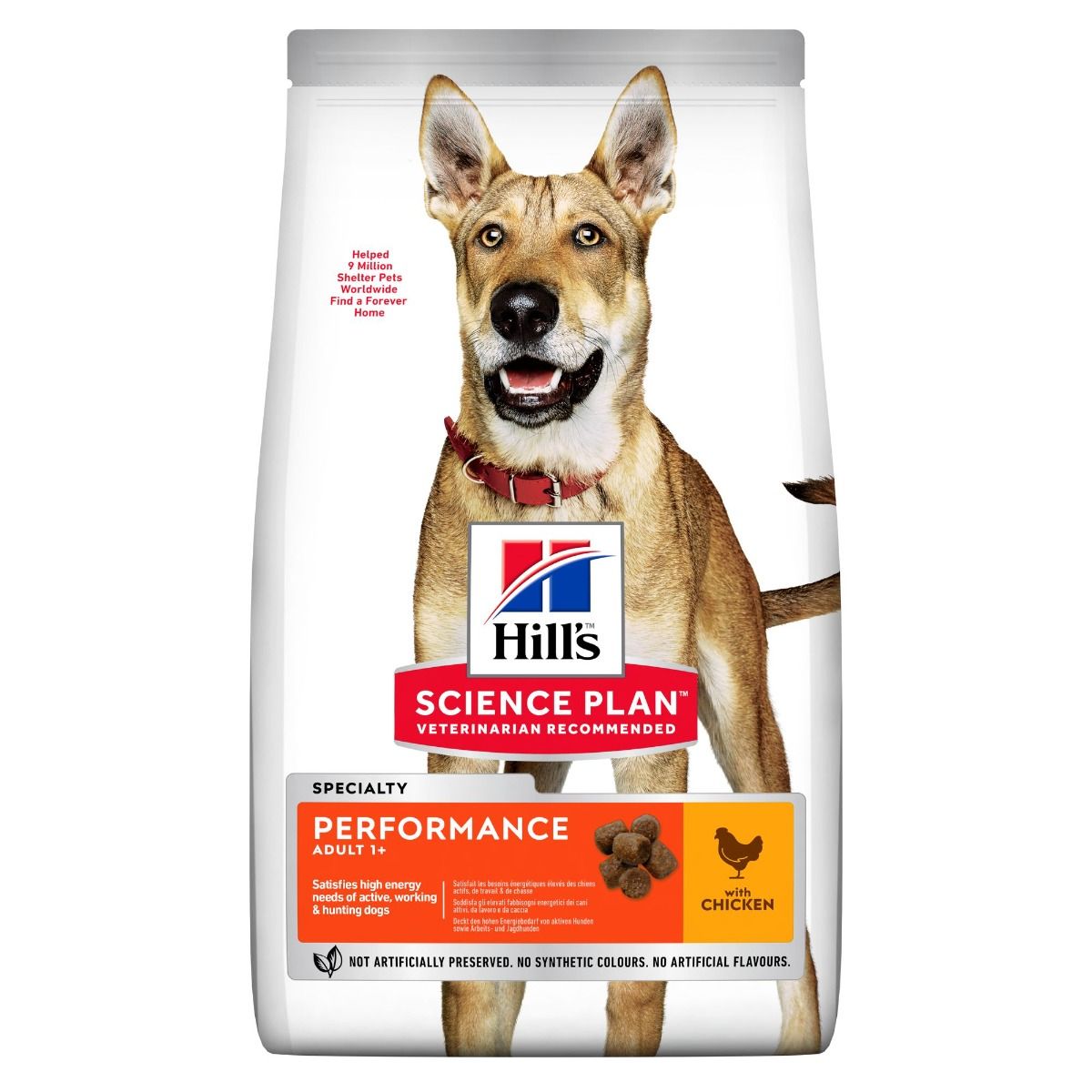 Hill's SP Adult Performance with Chicken koiralle 14 kg