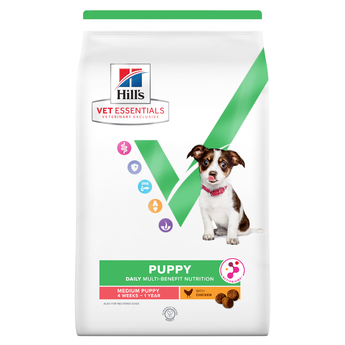 Hill's Vet Essentials Multi-Benefit Medium Puppy with Chicken koiralle 2 kg