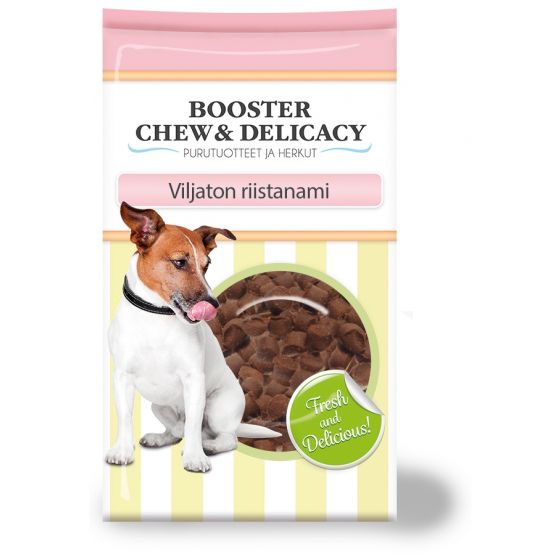 Booster Chew & Delicacy viljaton riistanami 200 g