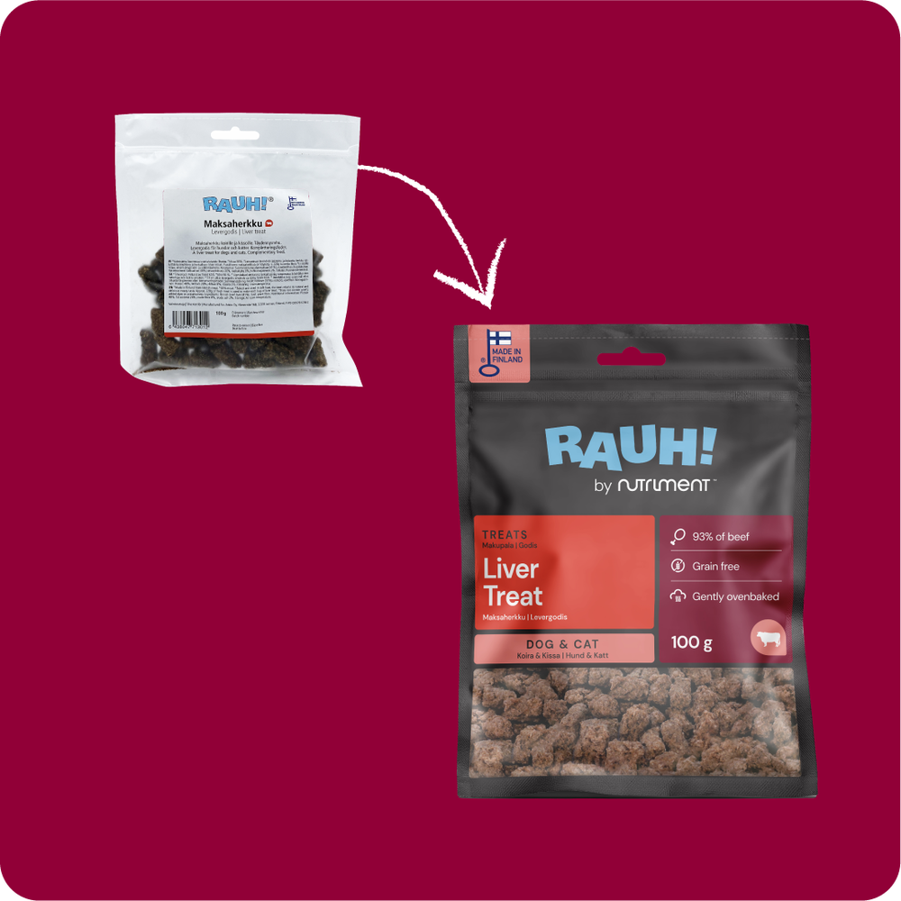 RAUH! Liver Treat 100 g - Maksaherkku 100 g
