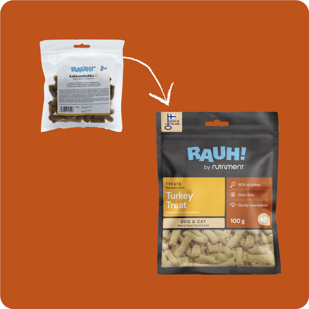 RAUH! Turkey Treat 100 g - Kalkkunaherkku 100 g