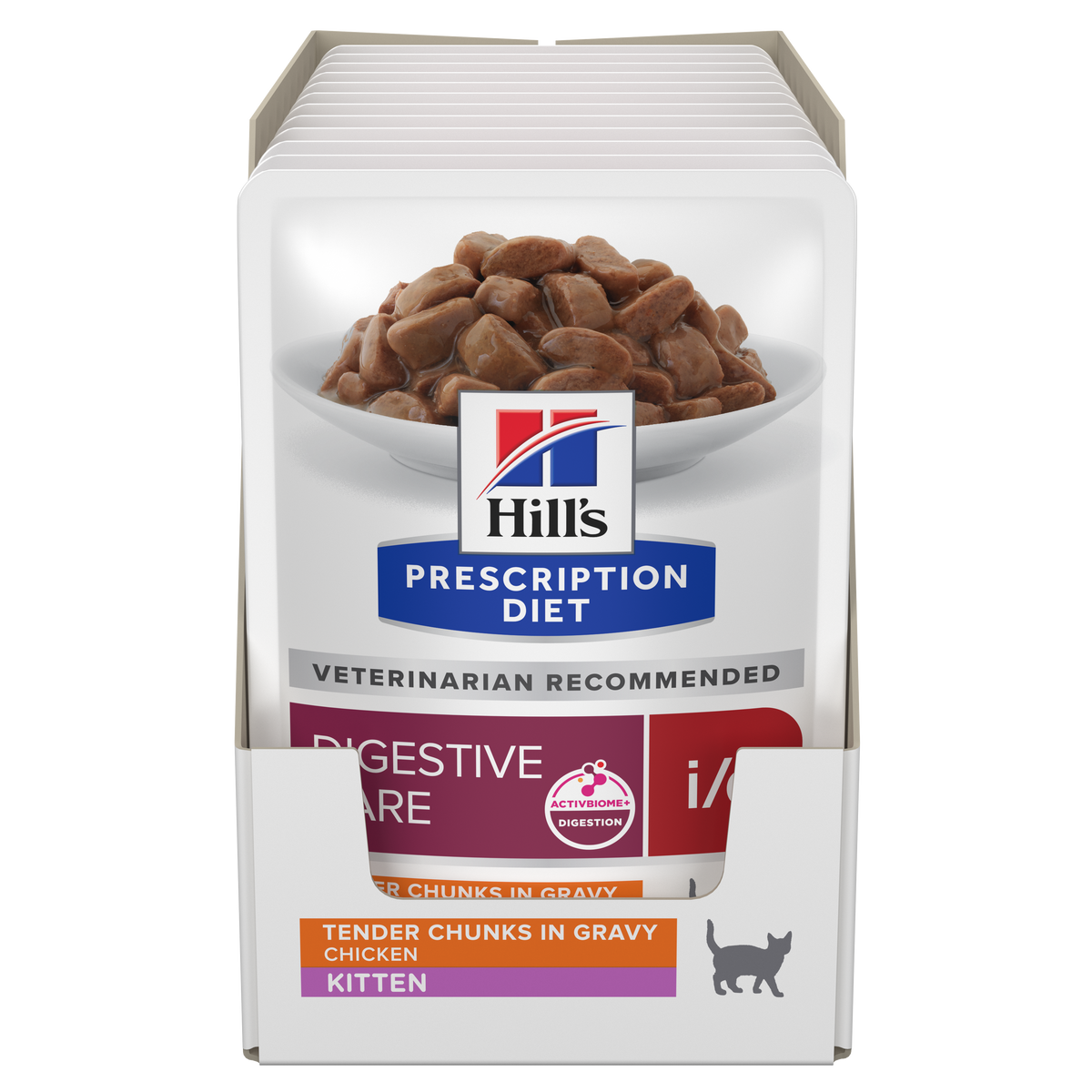 Hill's Prescription Diet i/d Digestive Care Wet with Chicken -ruoka kissanpennulle 12 x 85 g