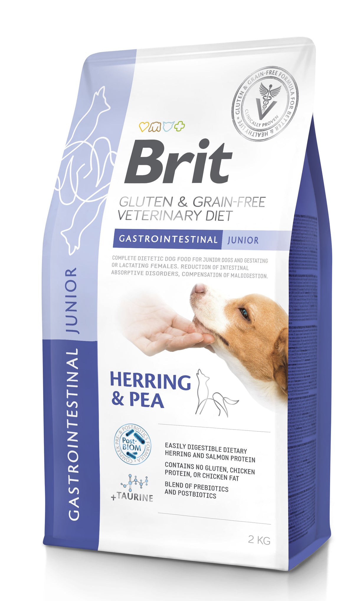 Brit GF Vet Diet Dog Gastrointestinal Junior koiralle