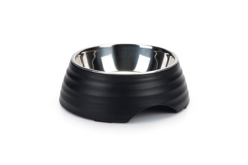 Beeztees Koiran ruokakuppi Rimpu musta 17,5cm 350ml