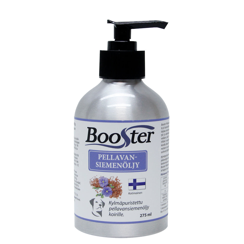 Booster Pellavansiemenöljy 275 ml