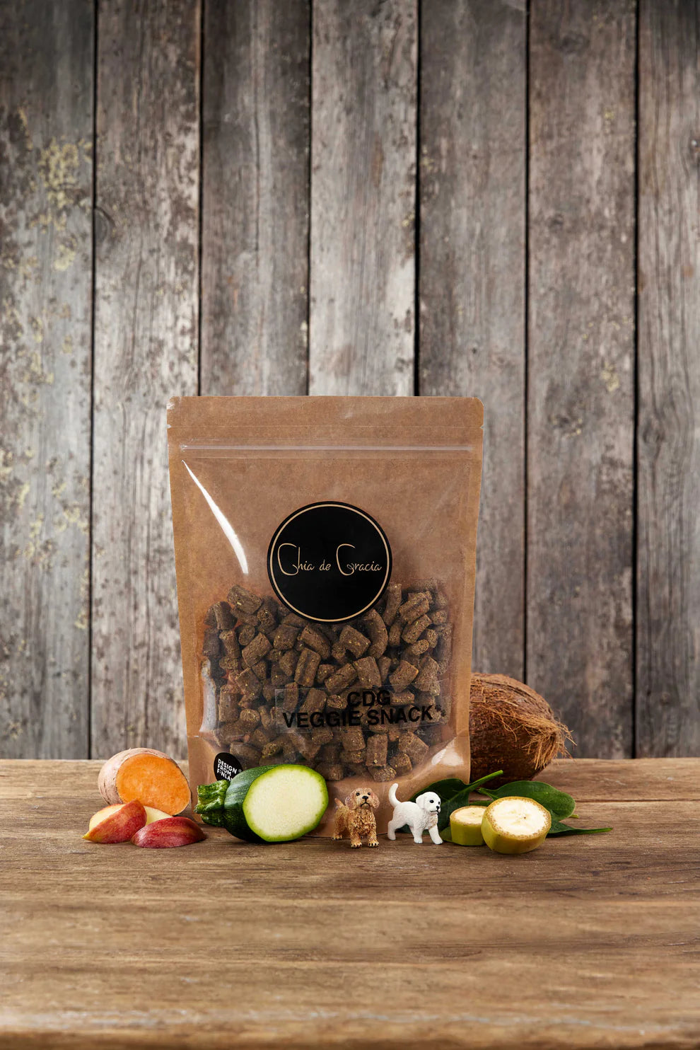 Chia de Gracia CdG Veggie Snack herkut koiralle 350 g