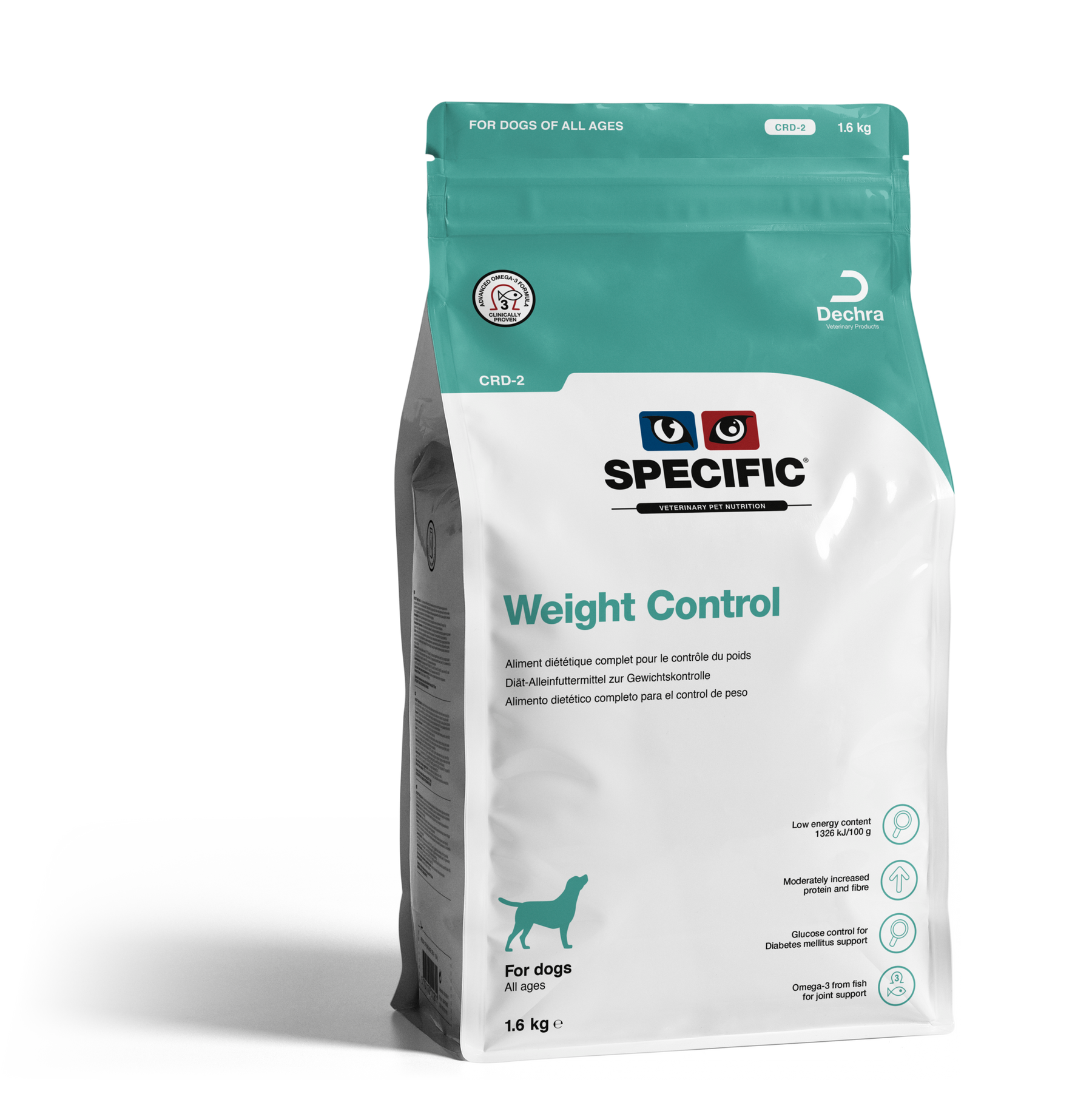 Specific CRD-2 Weight Control koiralle 1.6 kg