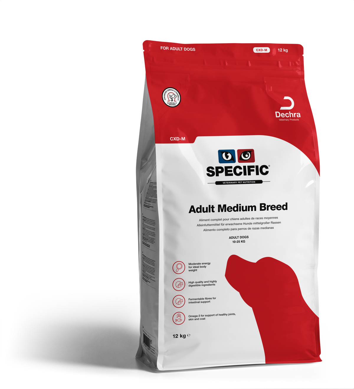 Specific CXD-M Adult Medium Breed koiralle 12 kg