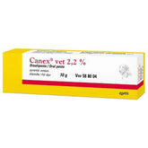 Canex vet 2.2 % 10 g oraalipasta