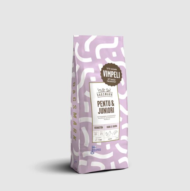 Dagsmark Pentu & Juniori koiralle 2 kg