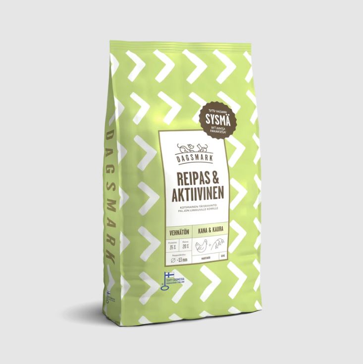 Dagsmark Reipas & Aktiivinen koiralle 2 kg