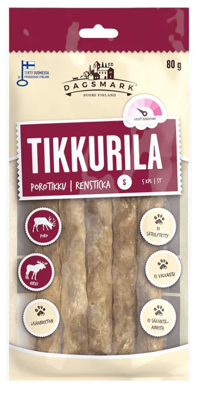 Dagsmark Rouhetikku poro S 80 g