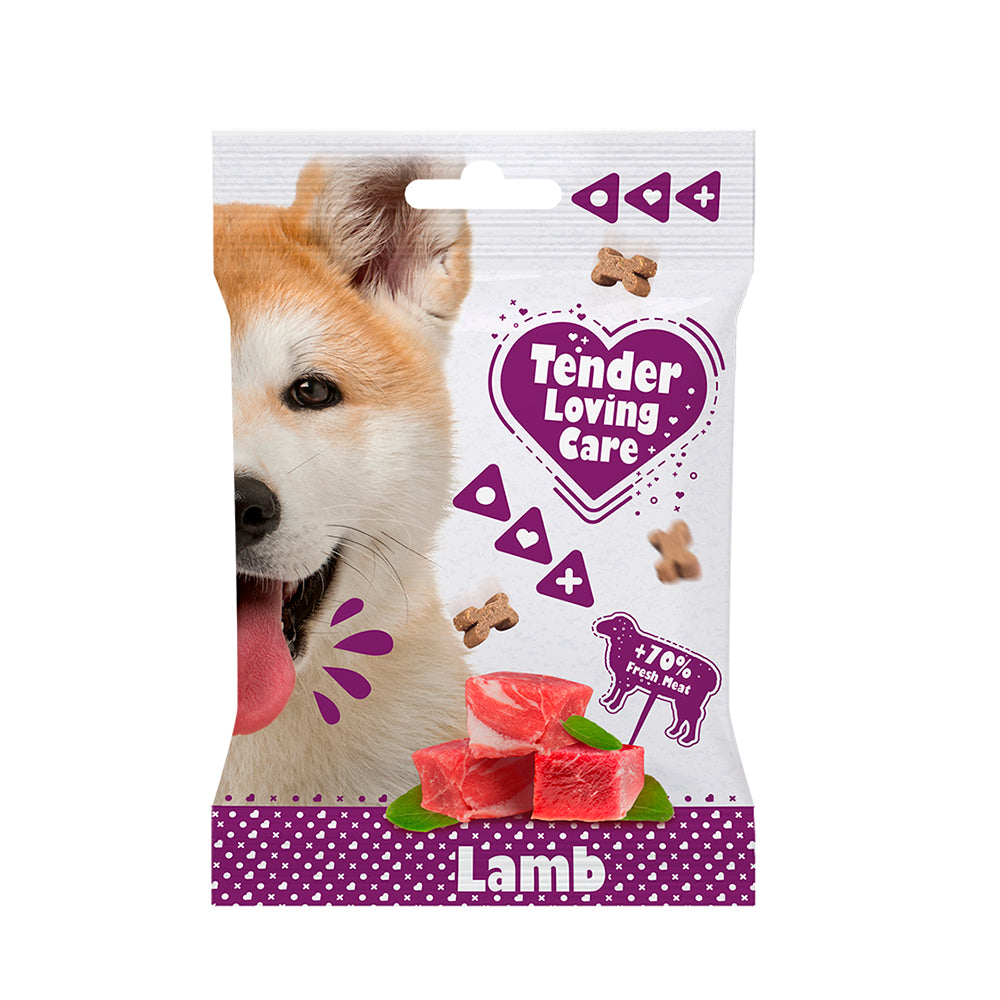 Duvo+ Tender Loving Care pehmeä makupala lammas koiralle 100 g