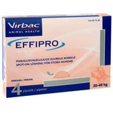 Effipro 100 mg/ml 4 x 2.68 ml paikallisvaleluliuos suurille koirille