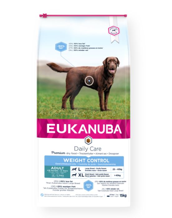 Eukanuba Canine Daily Care Weight Control Large 15 kg