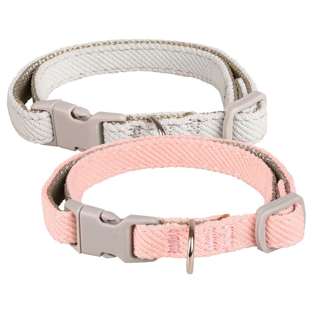 Flamingo säädettävä pentupanta pikalukolla roosa 25 - 43 cm