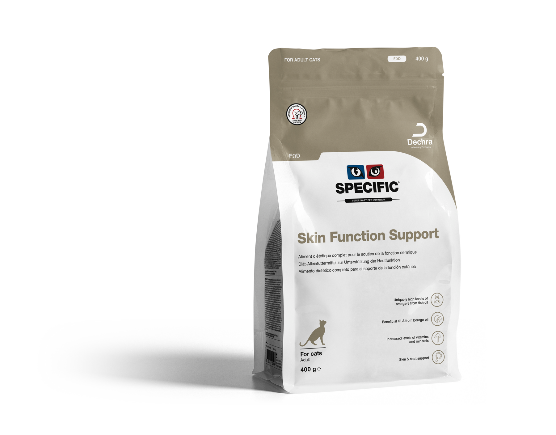 Specific FOD Skin Function Support kissalle 400 g PÄIVÄYSTARJOUS