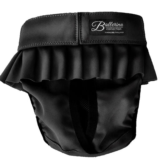 FinNero Ballerina juoksuhousut musta XL