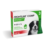Frontline Comp 402 mg / 361.8 mg 3 x 4.02 ml paikallisvaleluliuos yli 40 kg koirille
