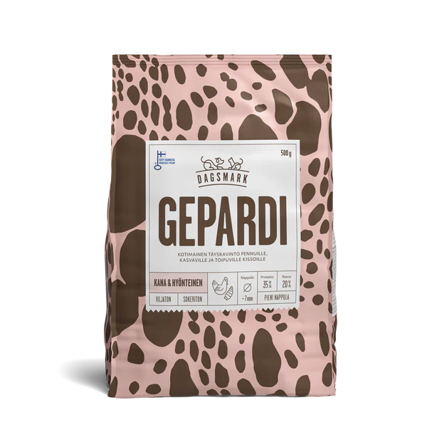 Dagsmark Gepardi kissanpennulle 500 g
