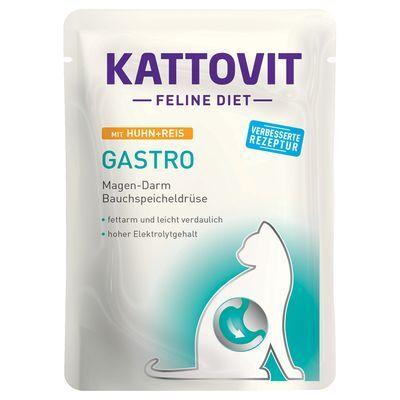 Kattovit Gastro Kana & Riisi 85 g MAISTELUPAKKAUS