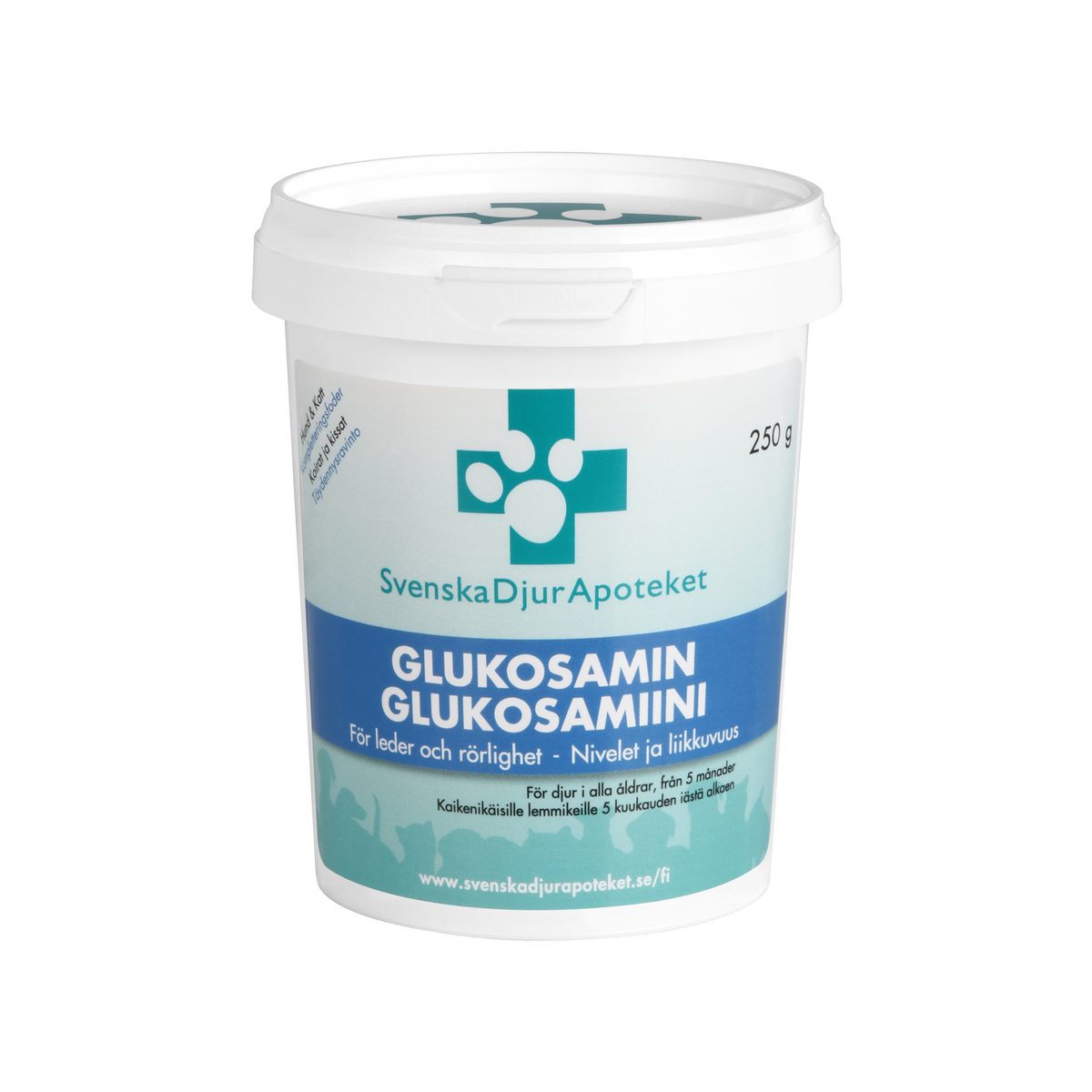 Svenska DjurApoteket Glukosamin koiralle ja kissalle 250 g