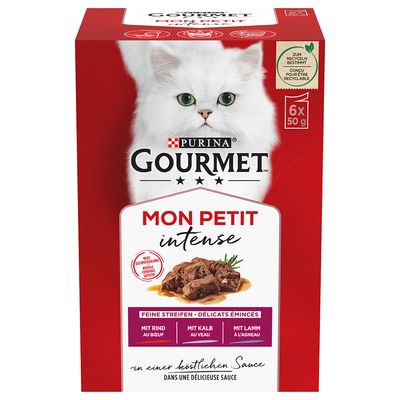 Gourmet Mon Petit lihalajitelma 6 x 50 g