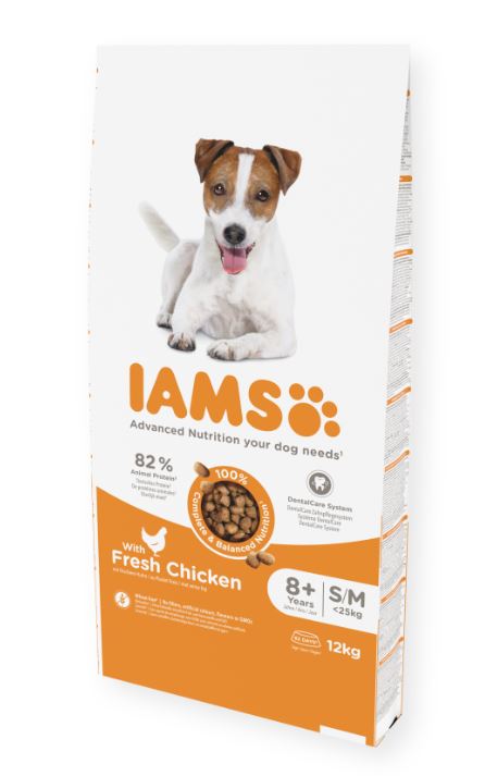 Iams Canine Senior Small & Medium 12 kg
