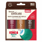 Kong Dental Ball Refills - Tropiclean teeth cleaning gel 3 kpl PÄIVÄYSTARJOUS