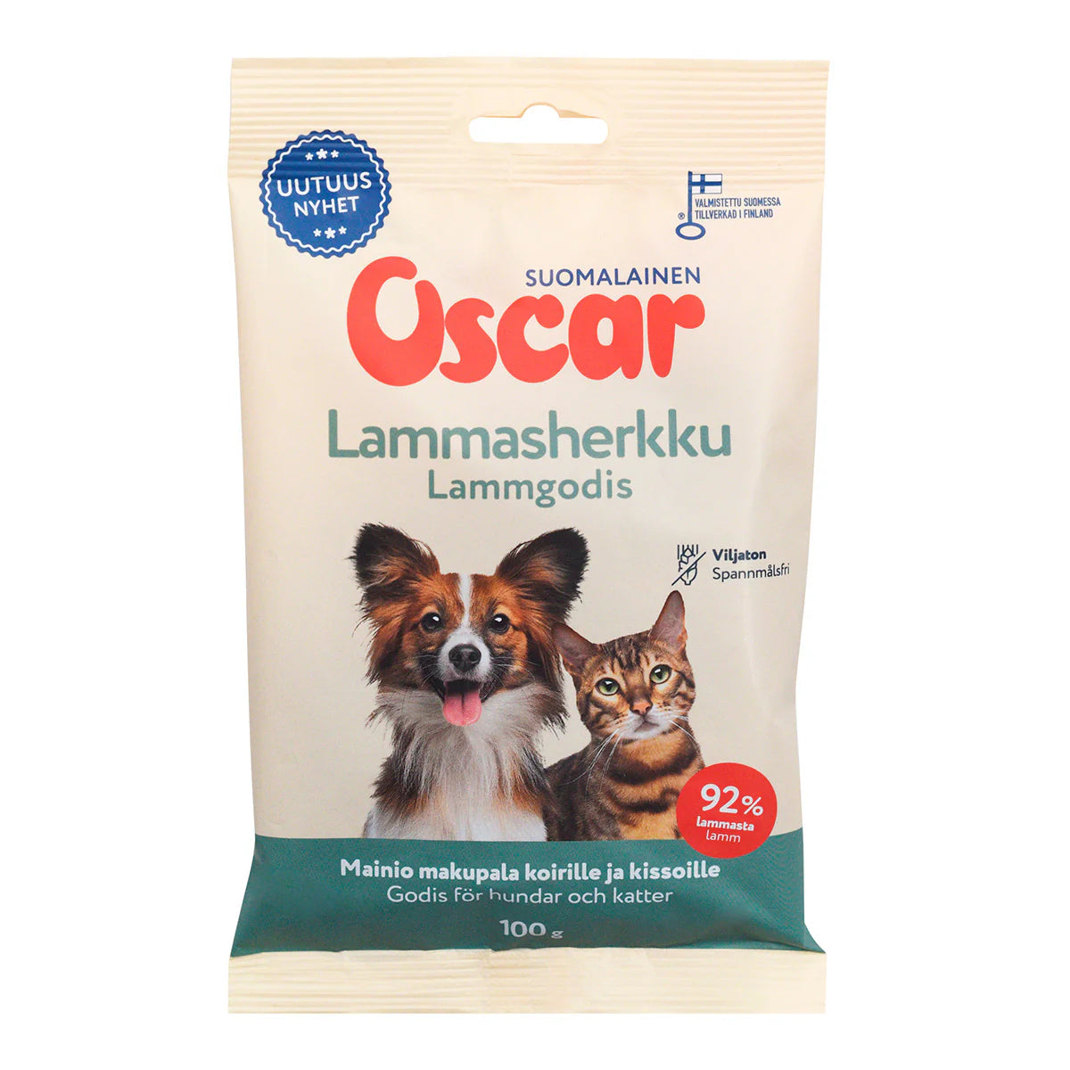 Oscar Lammasherkku 100 g