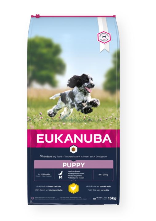 Eukanuba Canine Puppy Medium 15 kg
