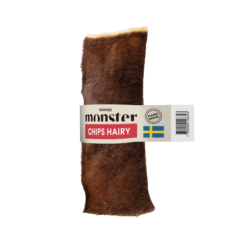 Monster Rawhide Hairy Beef Chips 1 kpl