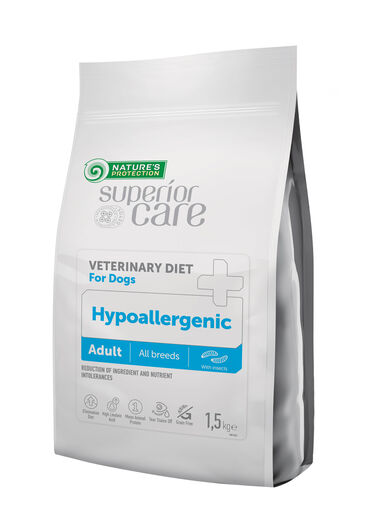 Nature's Protection Superior Care VET Hypoallergenic Hyönteinen koiralle 1,5 kg