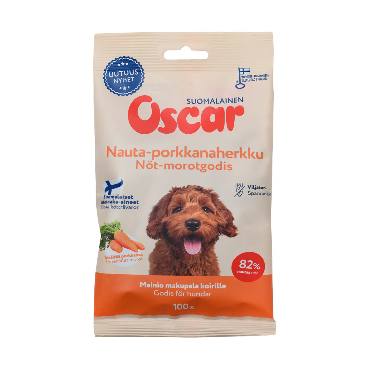 Oscar Nauta-porkkanaherkku 100 g