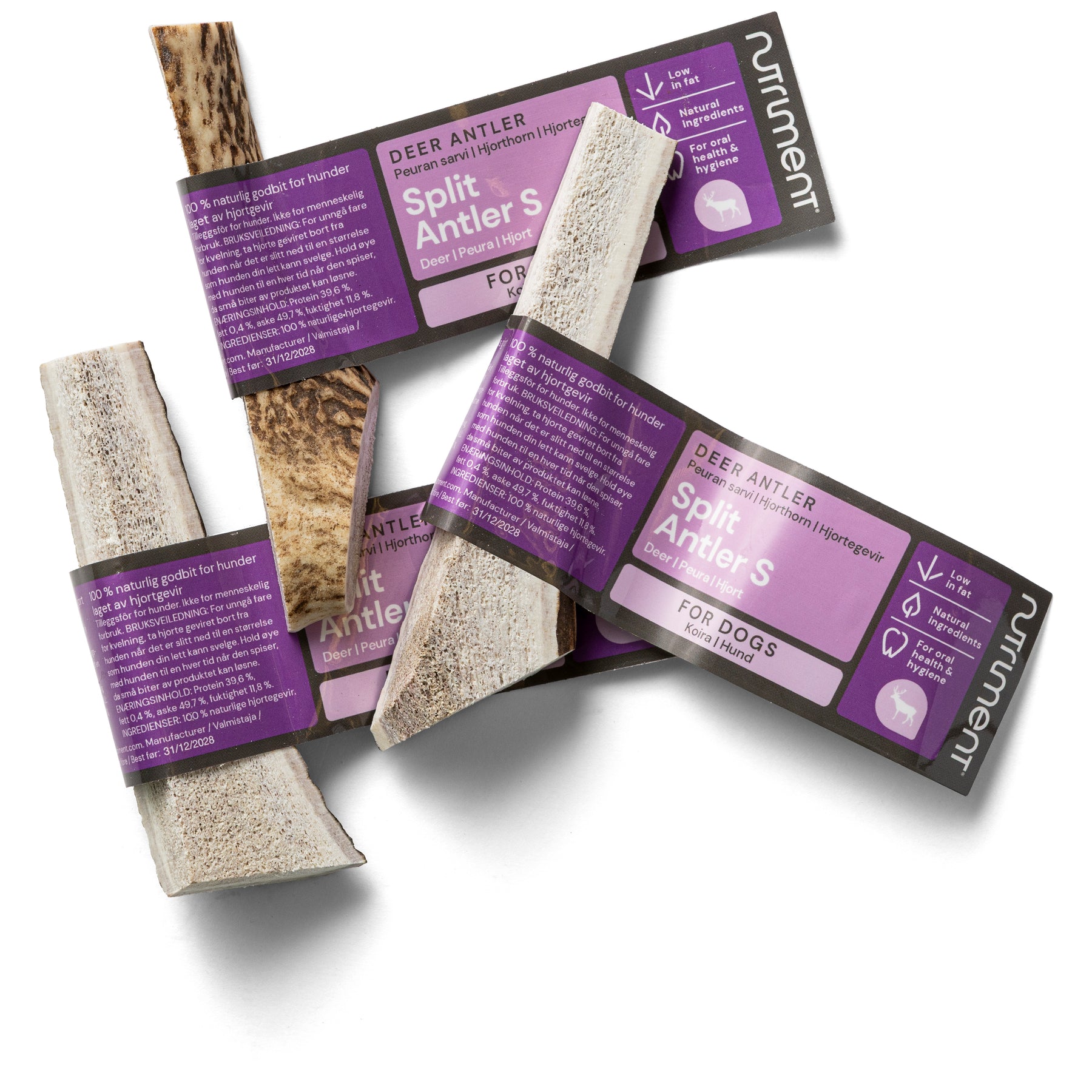 Nutriment Split Antler S - Peuran sarvi 1 kpl