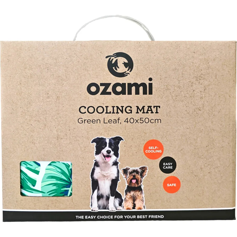 Ozami Viilennysmatto Green Leaf 40 x 50 cm
